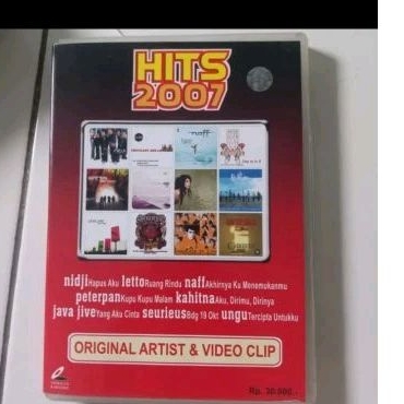 VCD ORIGINAL Music Hits 2007 - Various Artists Feat Iwan Fals,Java Jive Dll MUSICA