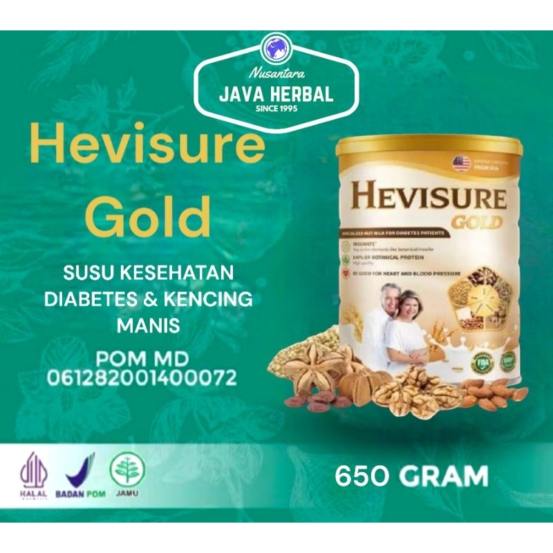 

HEVISURE GOLD SUSU ORIGINAL USA PROMO Kemasan Kaleng ISI (650Gram) - SUSU Mengatasi DIABETES Insulin Dan Kencing Manis