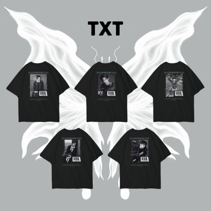 VEMTUS T-SHIRT TXT AUDEDEVIL HUENINGKAI SOOBIN YEONJUN BEOMGYU TAEHYUN