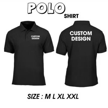 Kaos Pollo Bordir Costum Bebas | Kaos Pollo Polos Warna Bisa Request | Kaos Pollo
