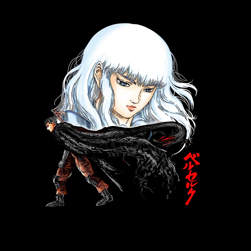 Berserk Vintage T-shirt Anime Oversized #03