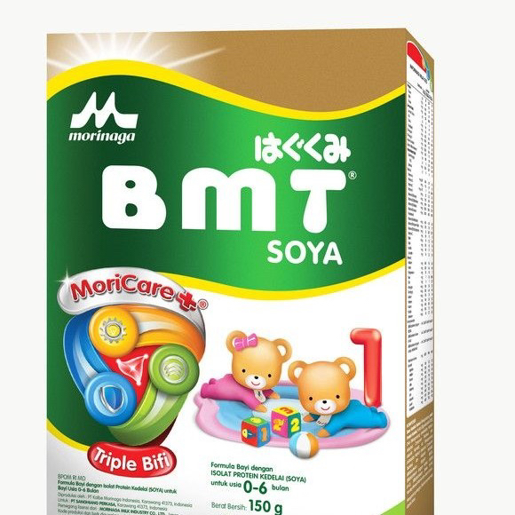 Morinaga BMT soya 0-6 bulan 150 gram