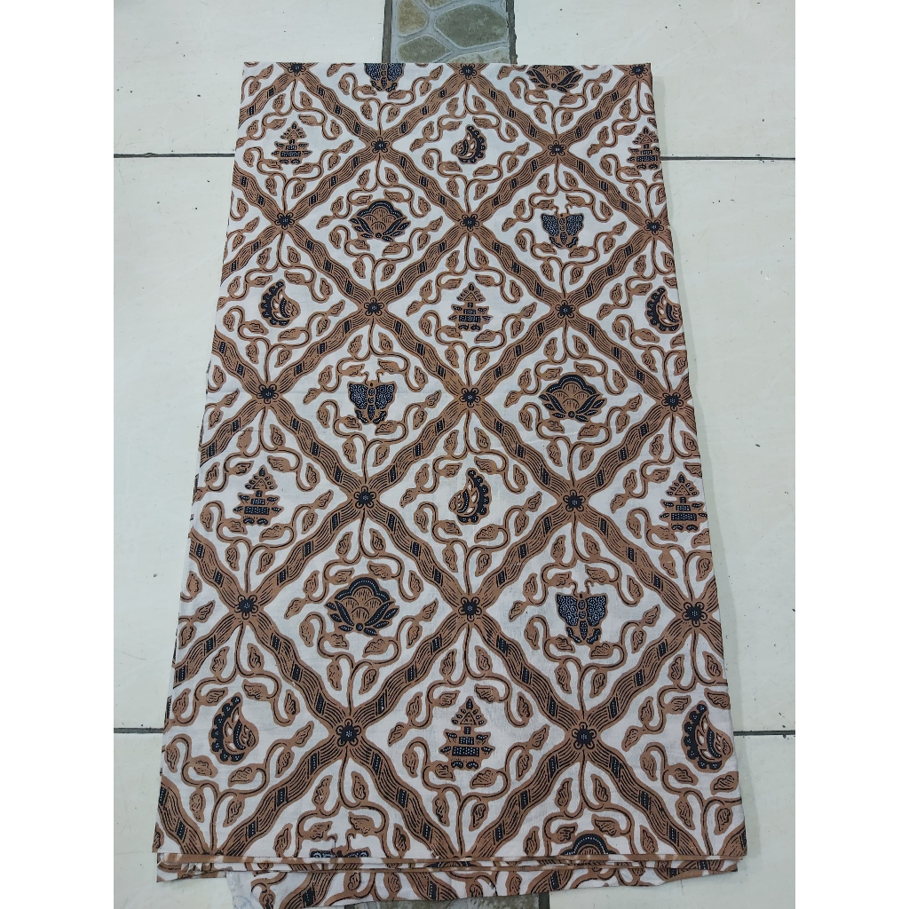 Kain Jarik Batik SOLO (lawasan) motif sidomulyo latar putih