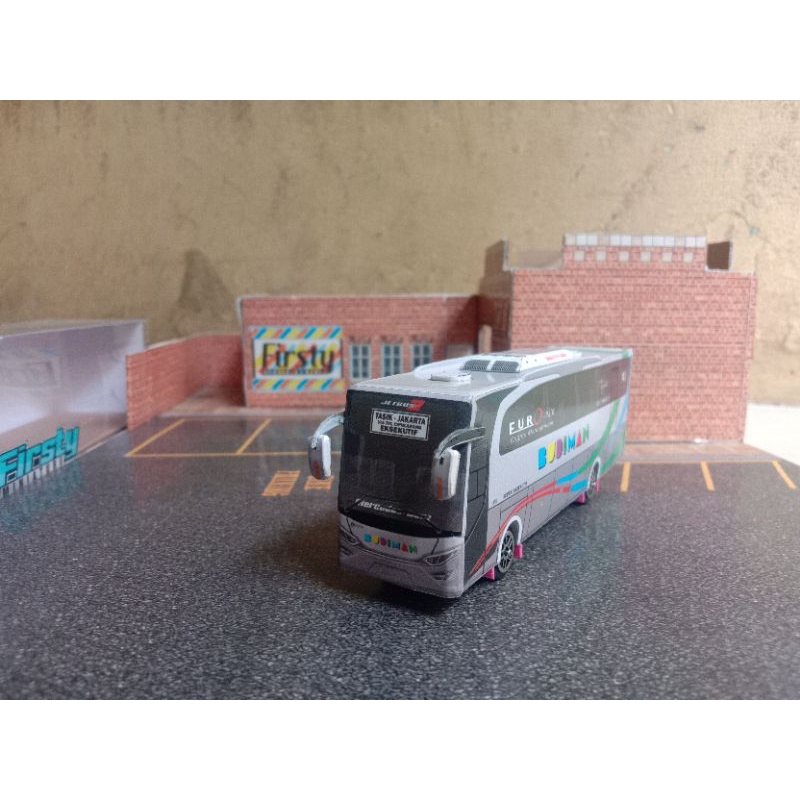 miniatur bus Indonesia ukuran hotweels