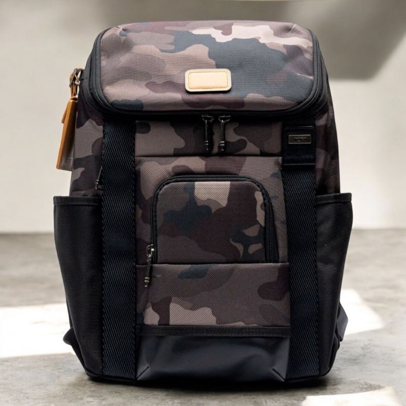 TUMI Thornhill Backpack Canvas Camo Black [ORIGINAL]