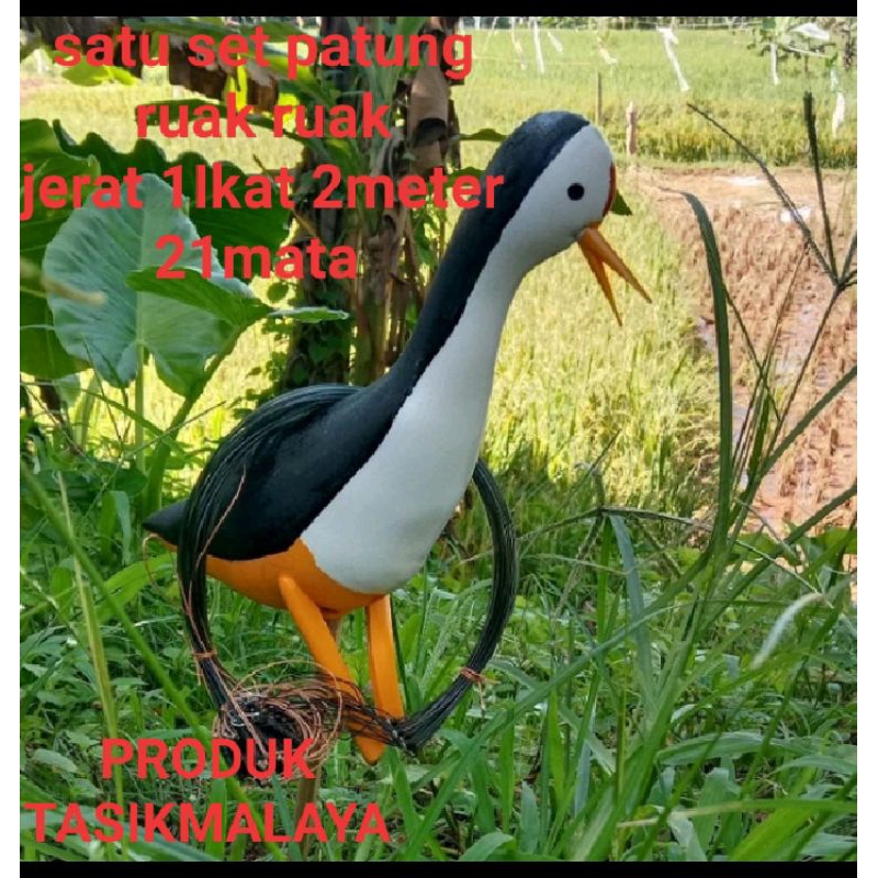 satu setpatungruak+jerat21mata