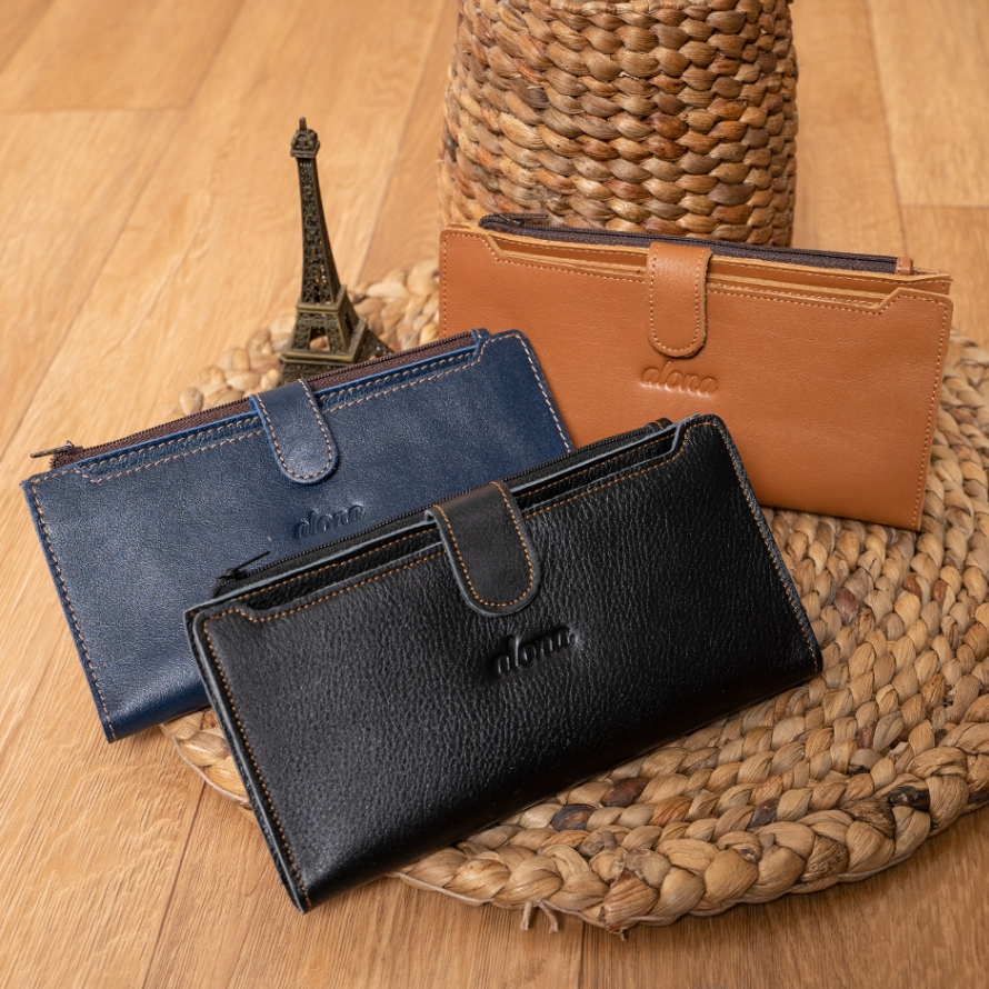Dompet Wanita Kulit Asli ALONA EVELYN WALLET
