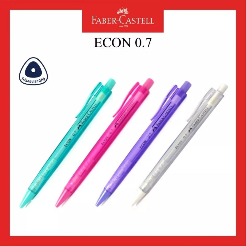 

[1Pcs] Pensil Mekanik 0,7 mm Faber Castle Econ 0.7 mm