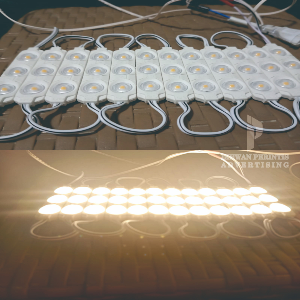 LAMPU LED 3 MATA AC 220