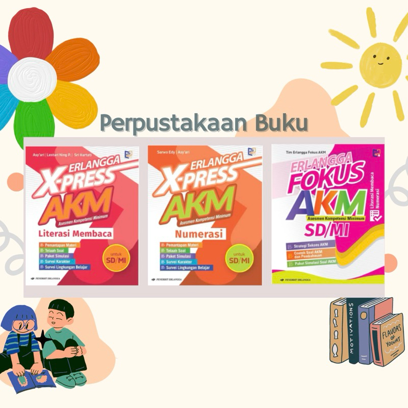 

BUKU AKM SD / MI - PENERBIT ERLANGGA