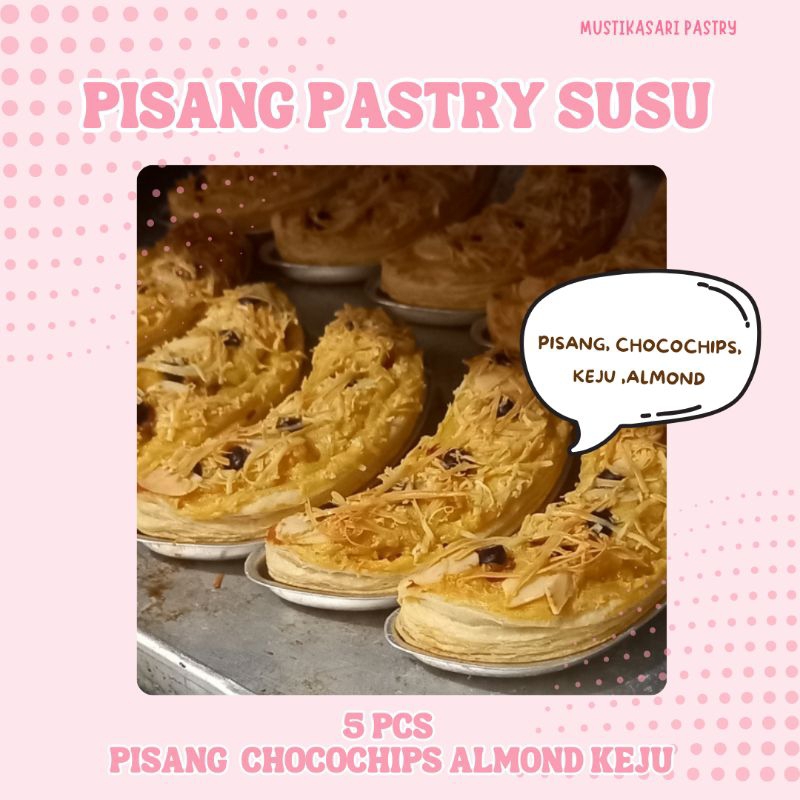 

Banana Milk Crispy Pastry Pisang