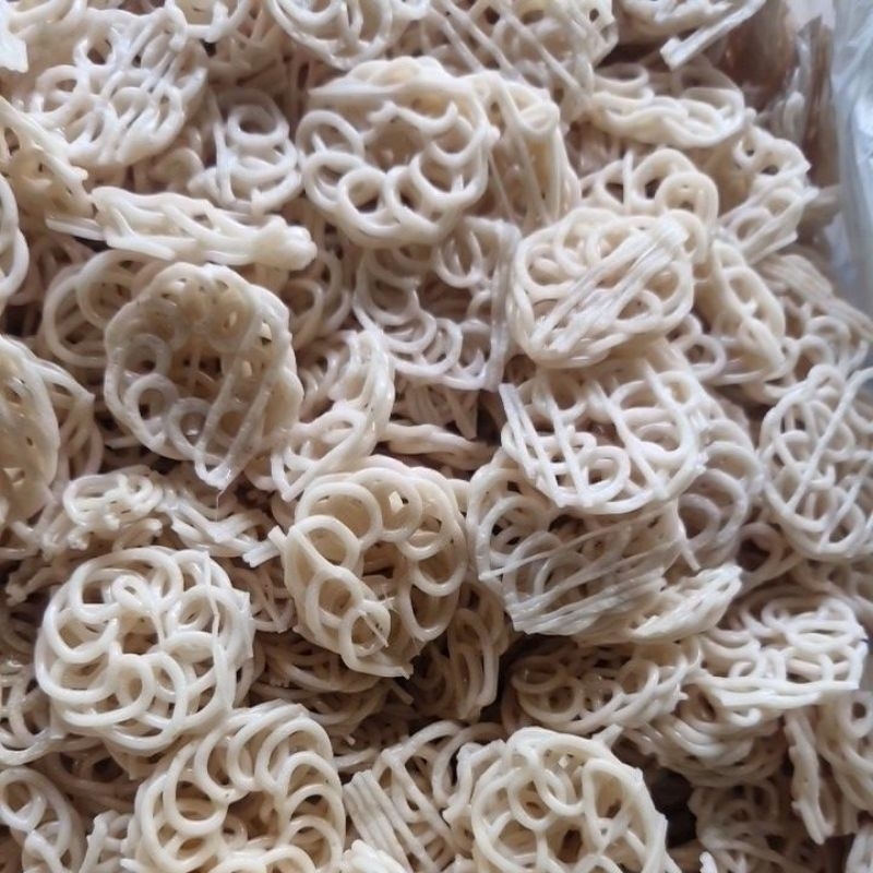 

Krupuk bunga / krupuk seblak