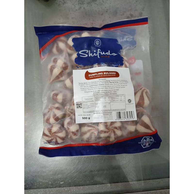 

shifudo dumpling bulgogi 500 gr