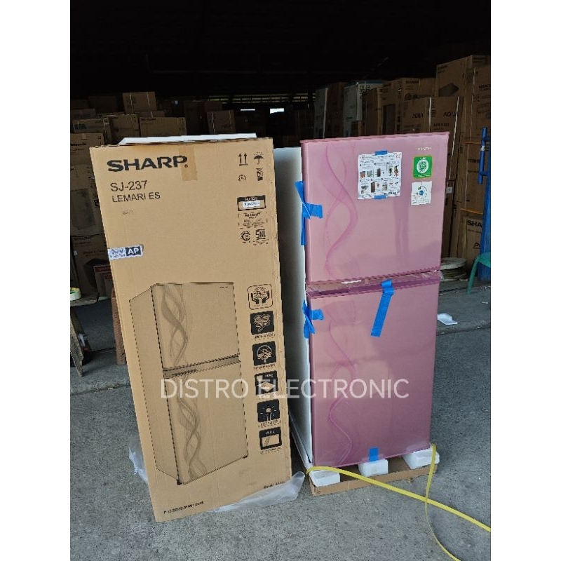 KULKAS 2PINTU SHARP 237ND