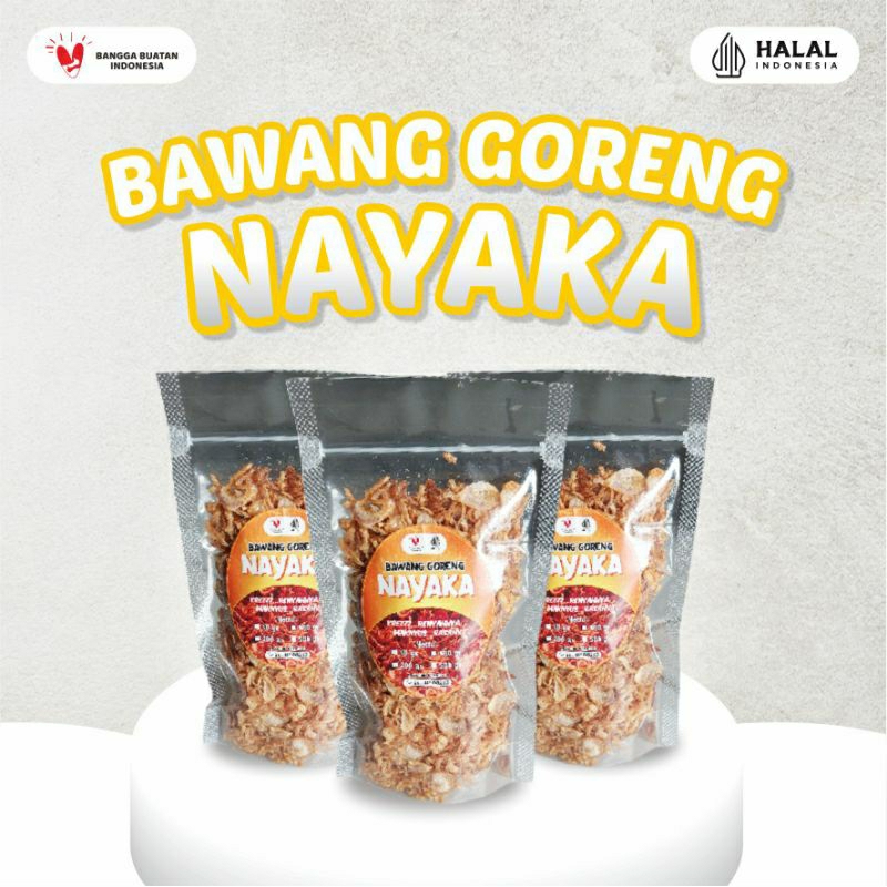 

Produk UKM Bawang Merah Asli NAYAKA 50 gram Original Bebas Tepung