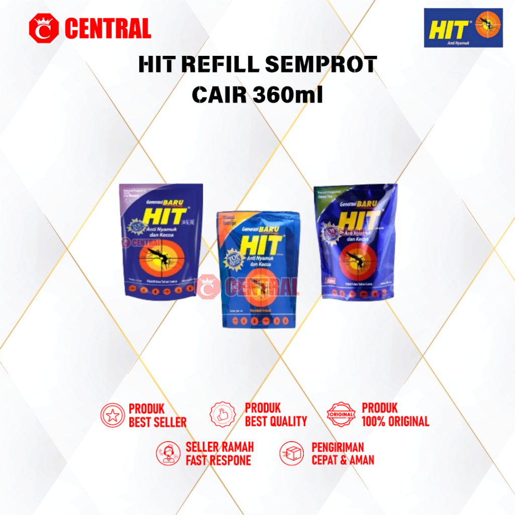 HIT REFILL SEMPROT CAIR 360ml / Centralbandung