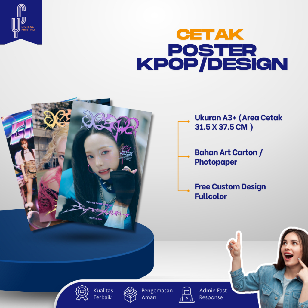 

Cetak Poster Kpop,anime,design