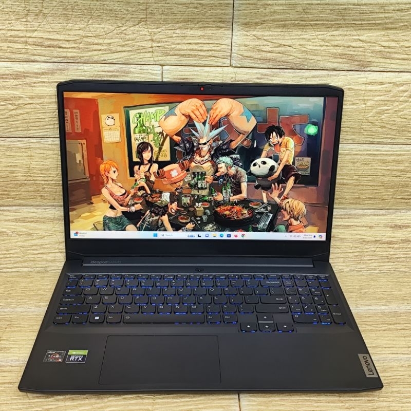 Laptop 2nd Lenovo IP GM 3 AMD Ryzen 5 5600H Ram 8GB SSD 512GB RTX 3050