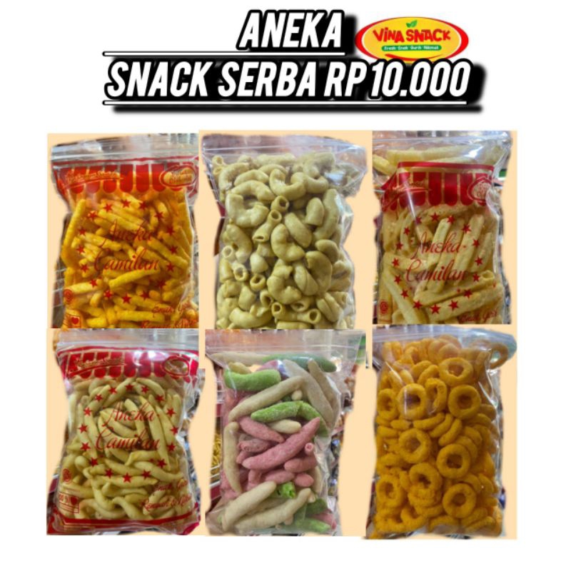 

Aneka Snack Serba 10.000/Cemilan Makanan Ringan 10rb
