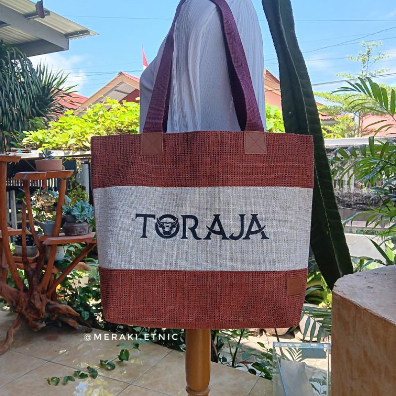 Tas Pantai Tas Piknik Toraja Totebag Jumbo Tas Belanja Tote Minggat