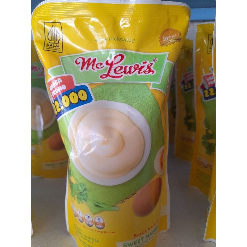 

Mc lewis mayo sweet 1kg