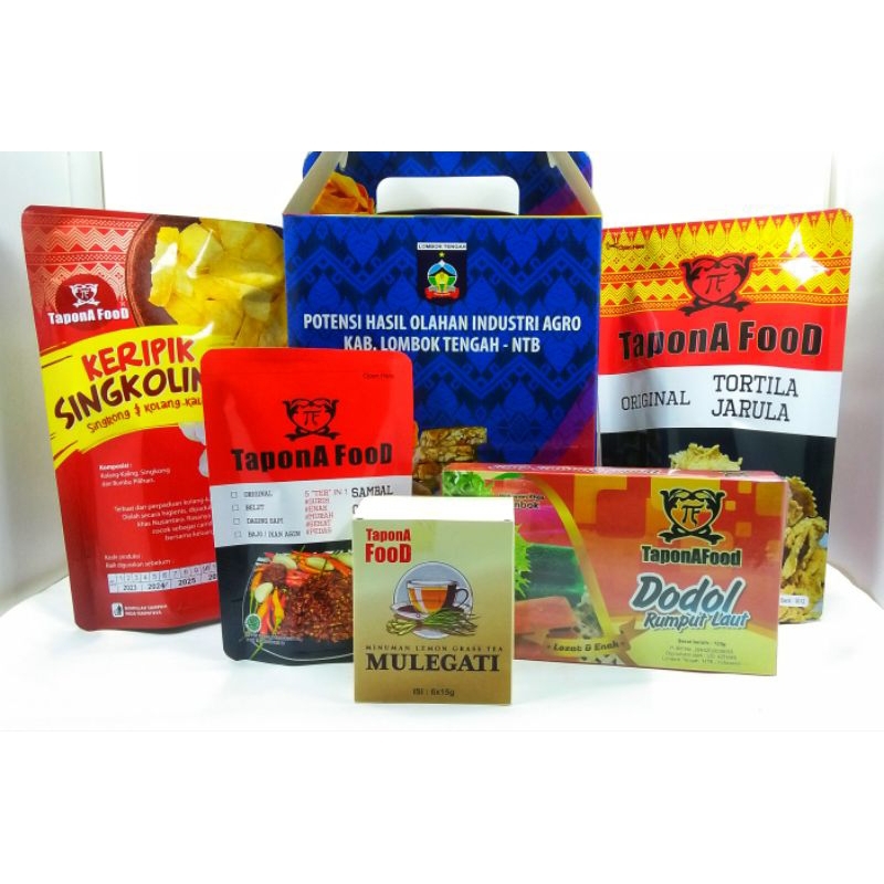

TAPONA FOOD - Paket Komplit Oleh-oleh khas Lombok - Godybag - Oleh-Oleh Lombok