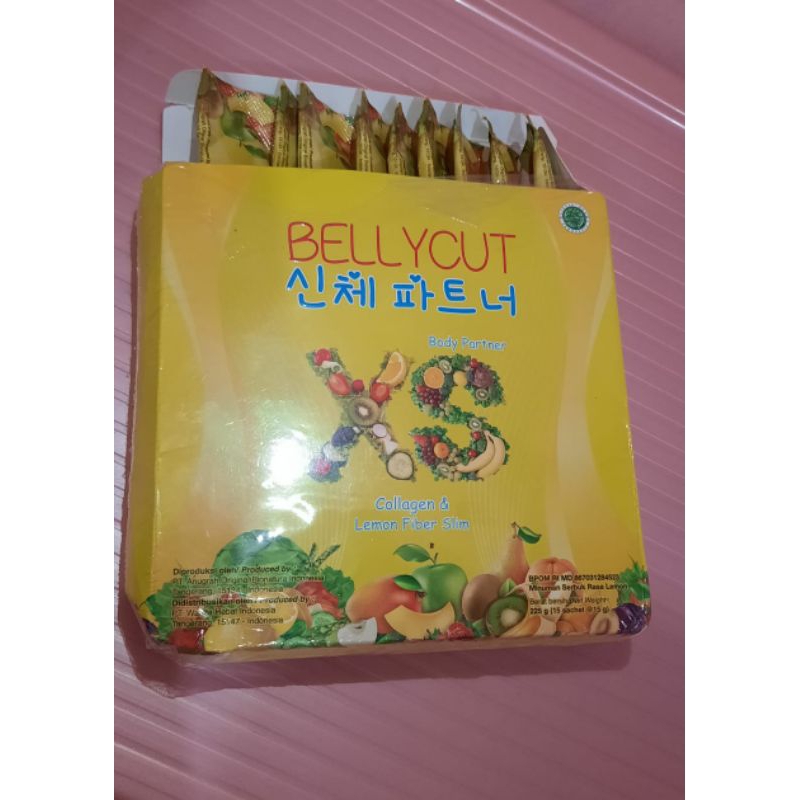 9 Pcs BELLYCUT minuman pembakar lemak original 1000%