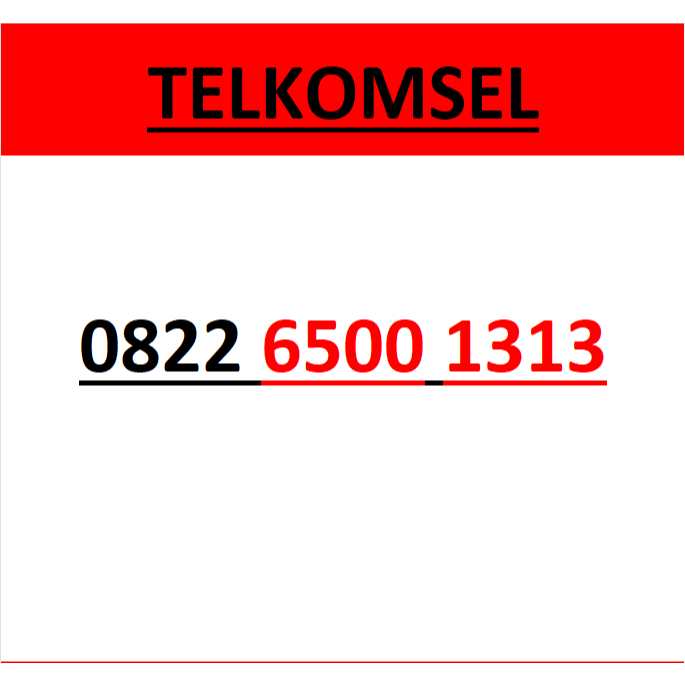 Nomor cantik simpati telkomsel seri abab 1313 murah lengkap w750
