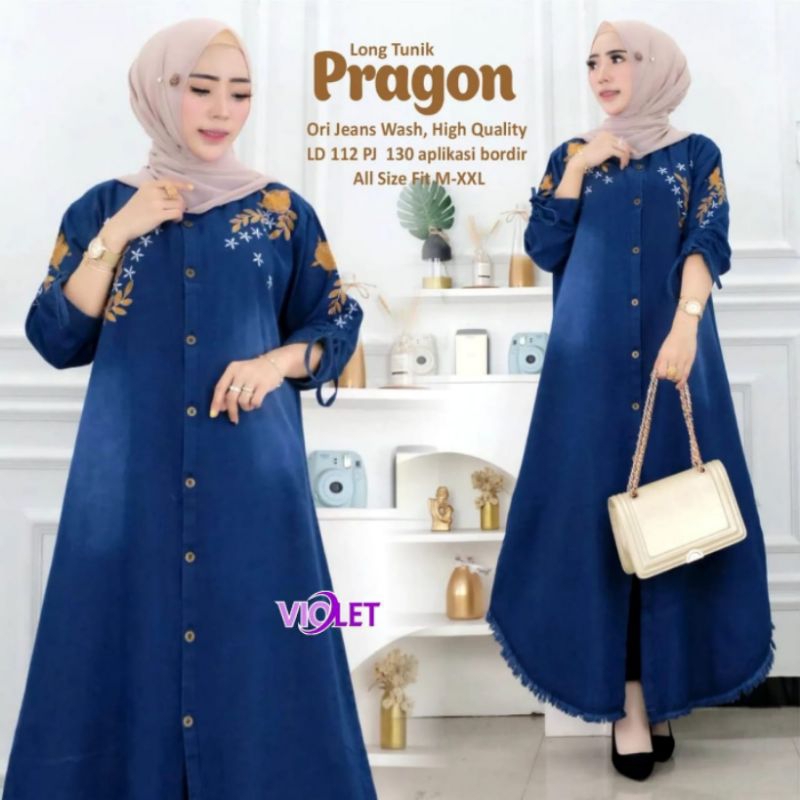 tunik jeans // tunik//tunik rawis//long tunik jeans//flow long tunik//silvia//mochi//tania//talia//p