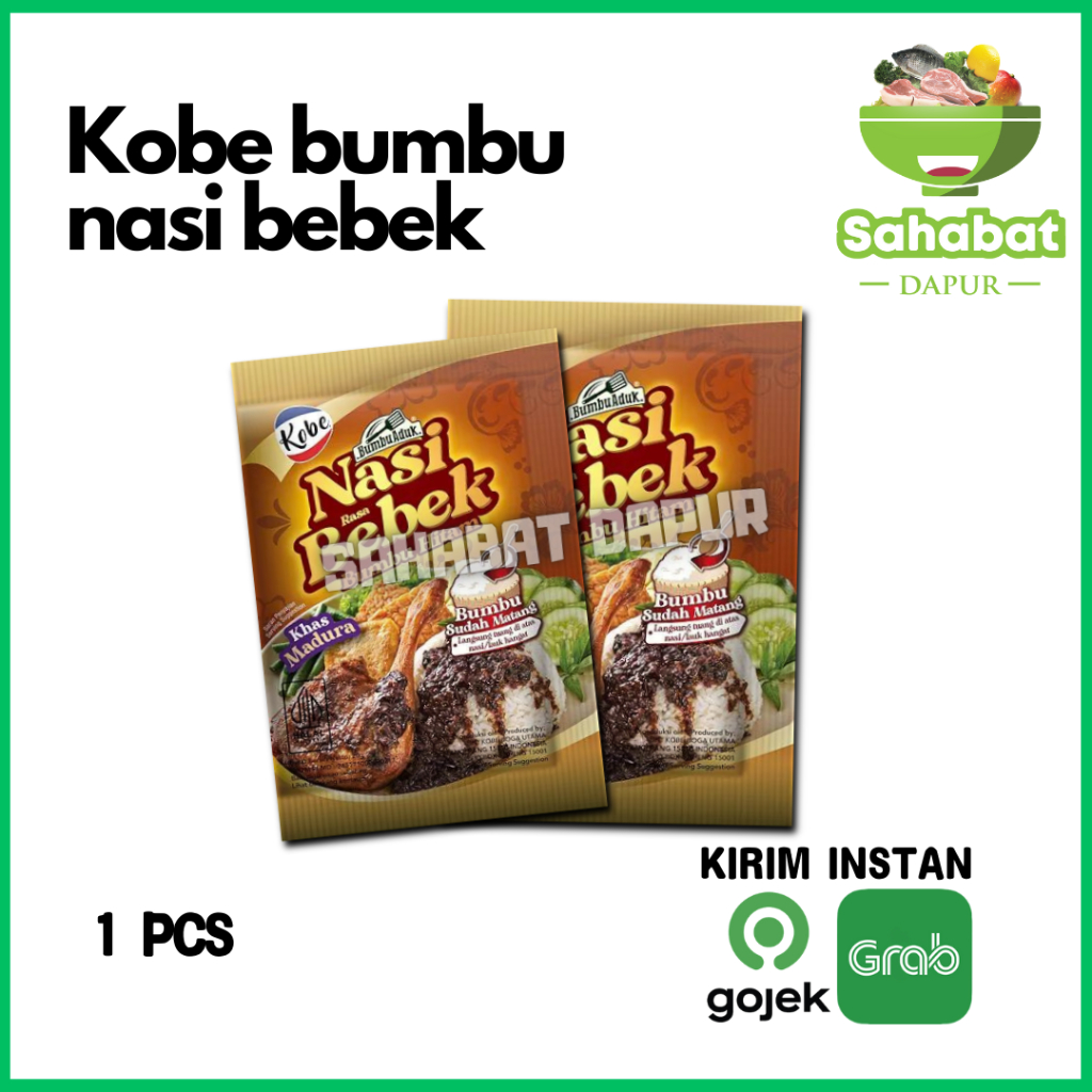 

Kobe Nasi Bebek / Bumbu Aduk 1 pcs - Sahabatdapur