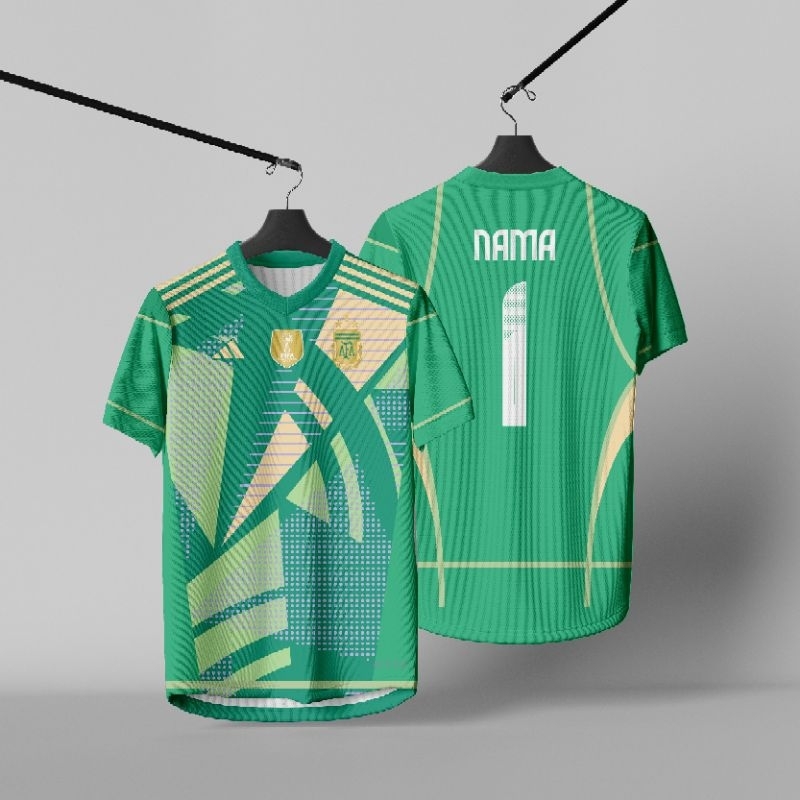 Jersey Kiper Goalkeeper Argentina 2024 full printing
