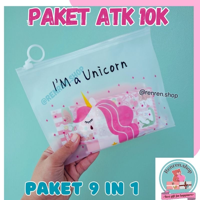 

RENRENSHOP - PAKET ALAT TULIS 10RB / PAKET ATK SEKOLAH / PAKET ALAT TULIS ANAK