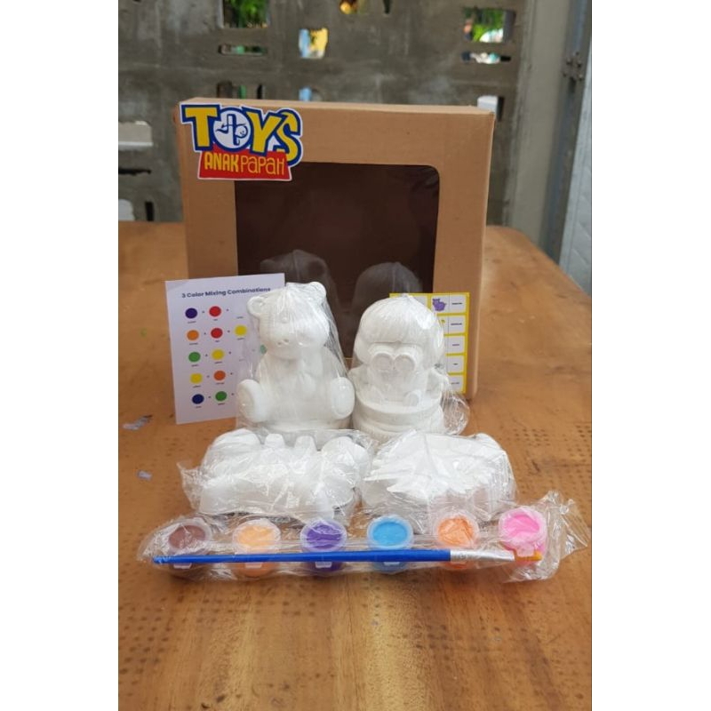 Mewarnai Gypsum MIX 2D & 3D