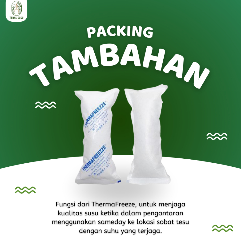 

Packing Tambahan Ice Pack/Gel