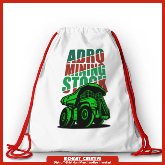 Drawstring Bag - Tas Serut ADRO PT Adaro Energy Indonesia Tbk vW