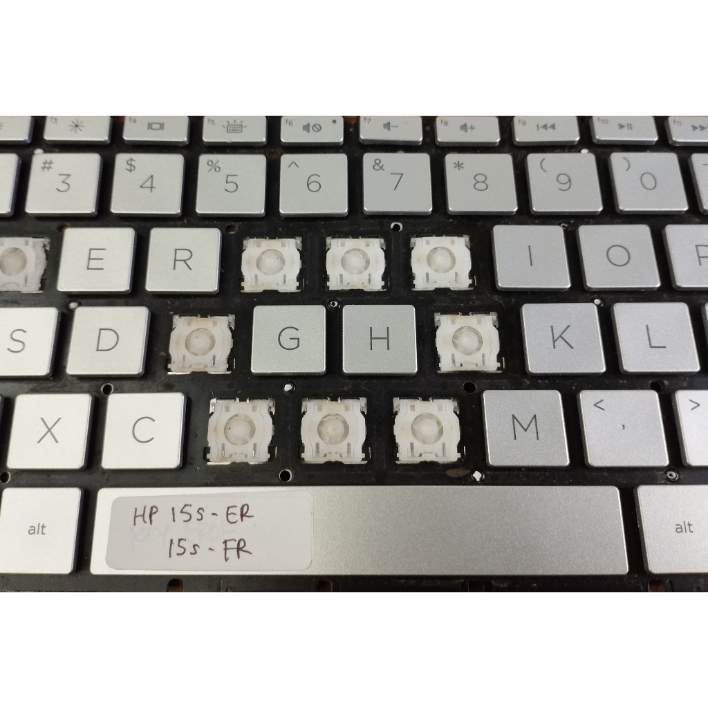 Tuts Tombol Keyboard Laptop HP 15s 15s-FR 15s-FQ 15s-DY 15s-DU 15-DY 15-EP
