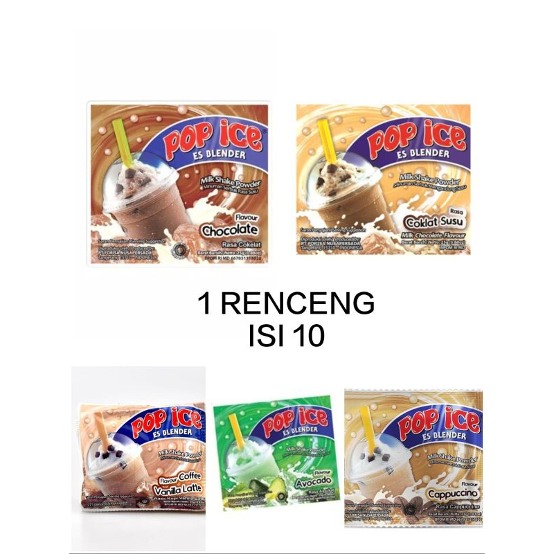 

POP ICE RENCENG ISI 10 MURAH MERIAH