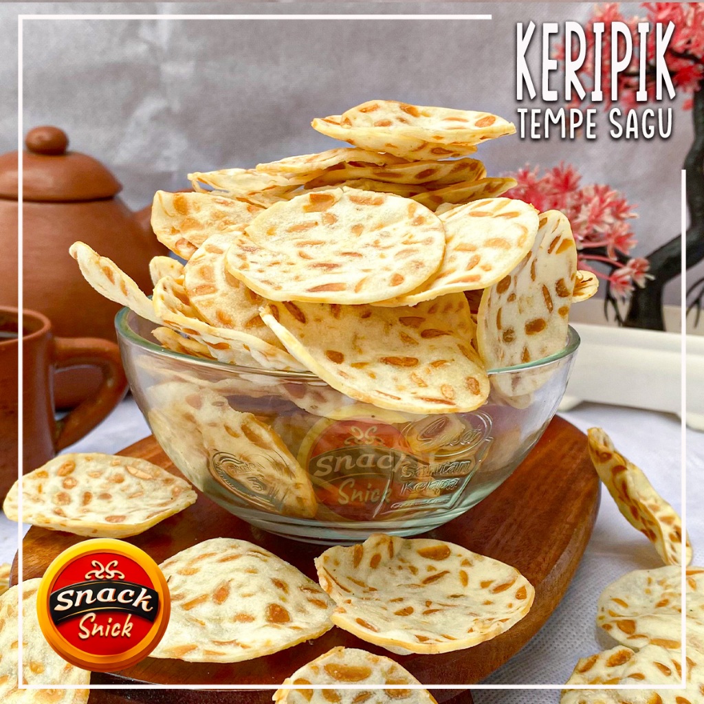 

KRIPIK TEMPE SAGU 200GRAM