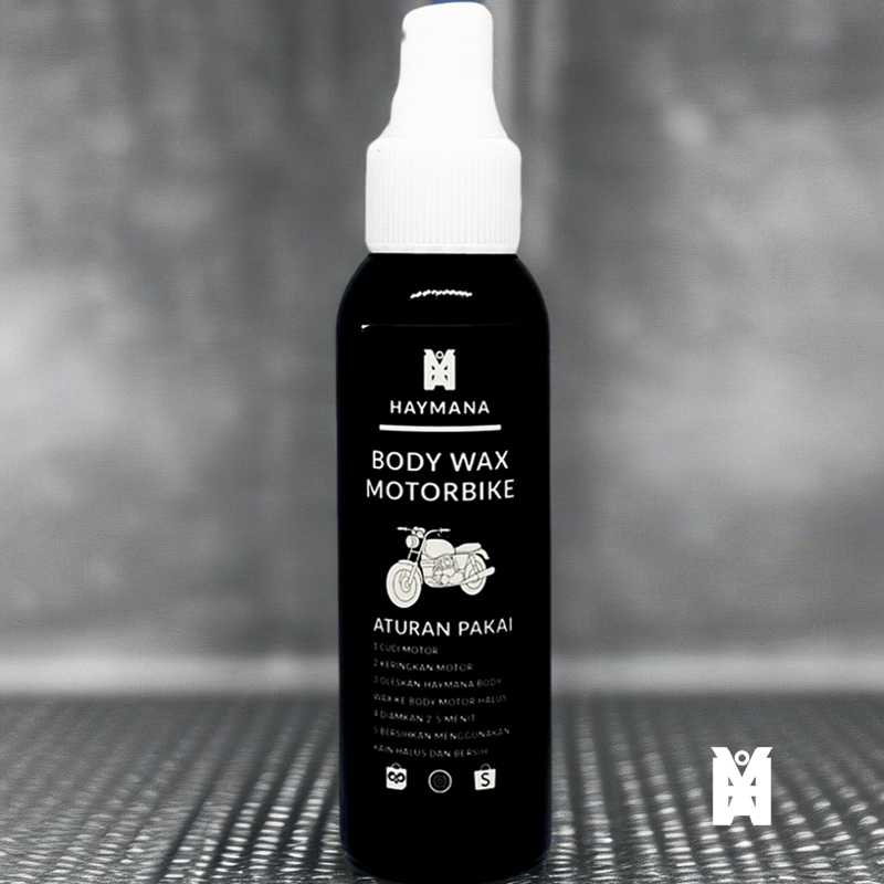 Body wax motor mengkilatkan body motor glossy dan doff (Poles dan Coating)