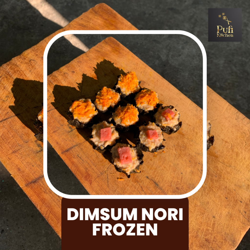 

Dimsum Ayam Frozen/Fresh Nori isi 25/50 pcs - Rasa Gurih Mantap (BISA KIRIM LUAR KOTA)