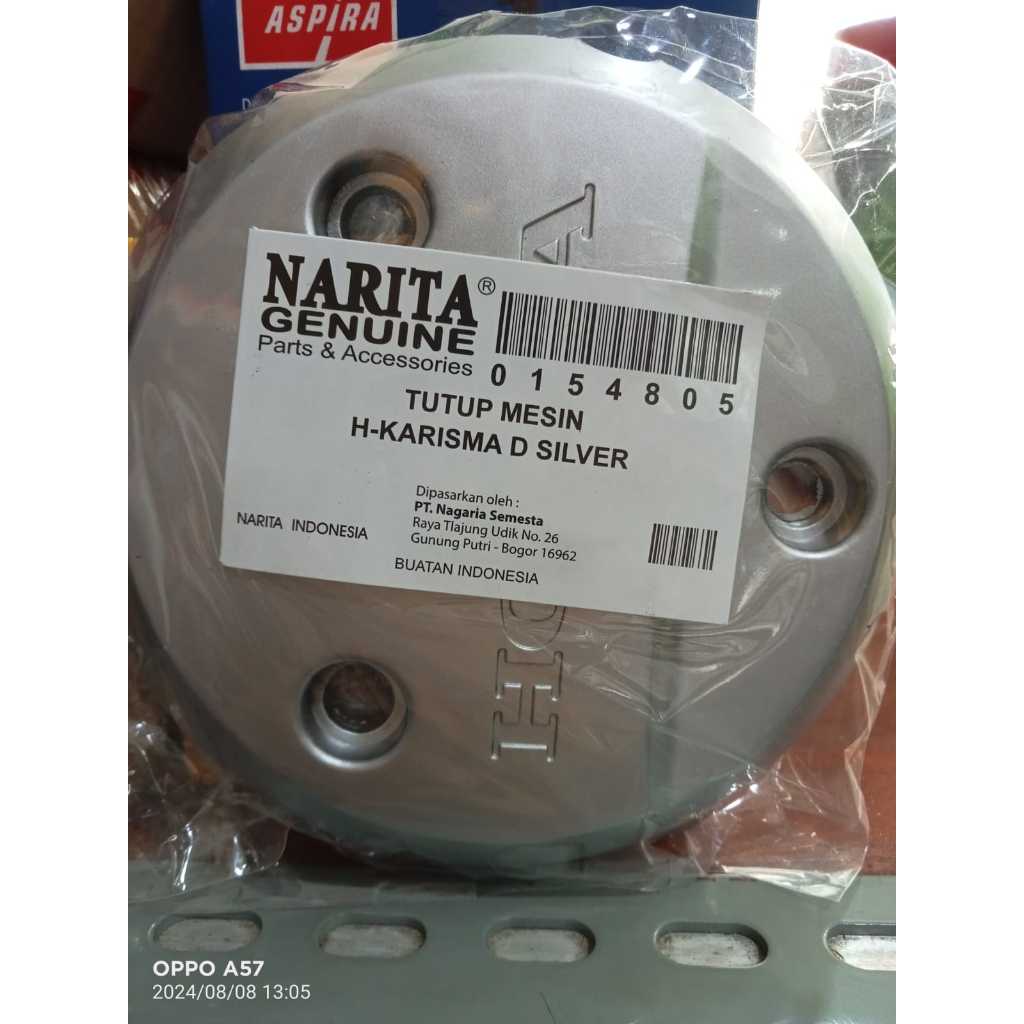 Tutup Blok Kopling Karisma Tutup Mesin Karisma Silver
