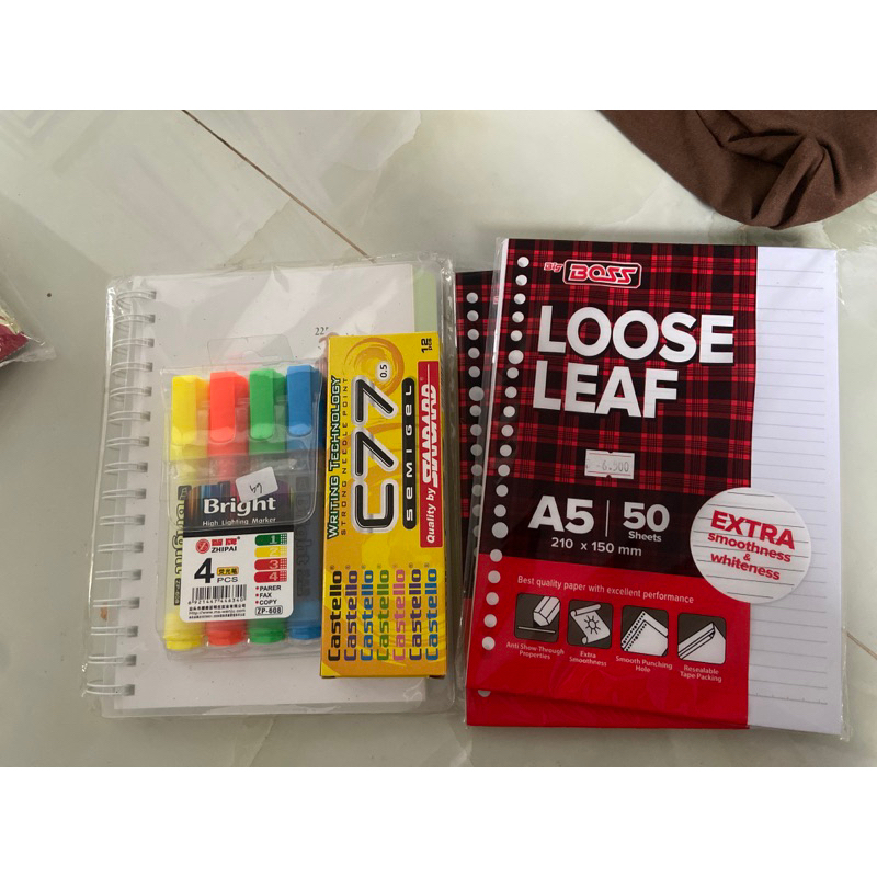 

paket lengkap alat tulis