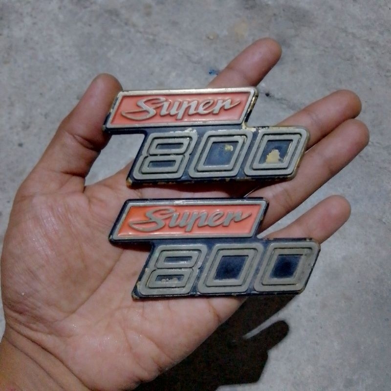 emblem logo box samping atau tutup aki astrea 800 c800