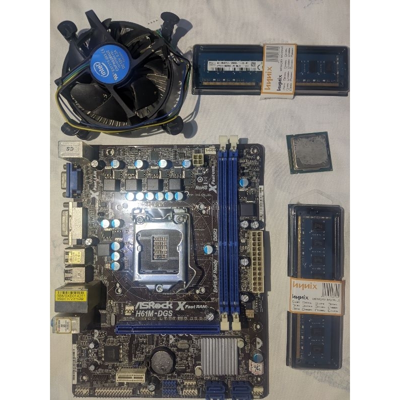 paketan mobo h61 prosesor i5 3570 bekas istimewa