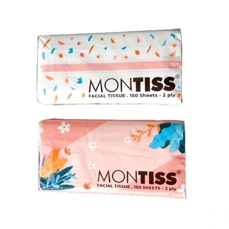 MONTISS FACIAL TISSUE 150 SHEET/ TISSU MONTISS KERING