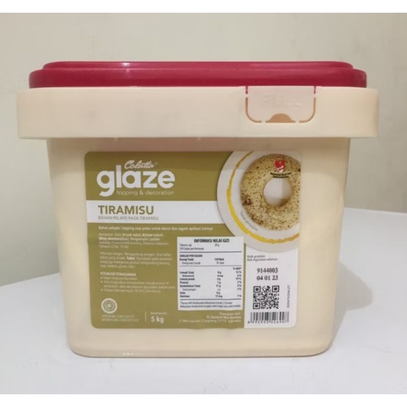 

Colatta Glaze Tiramisu ember