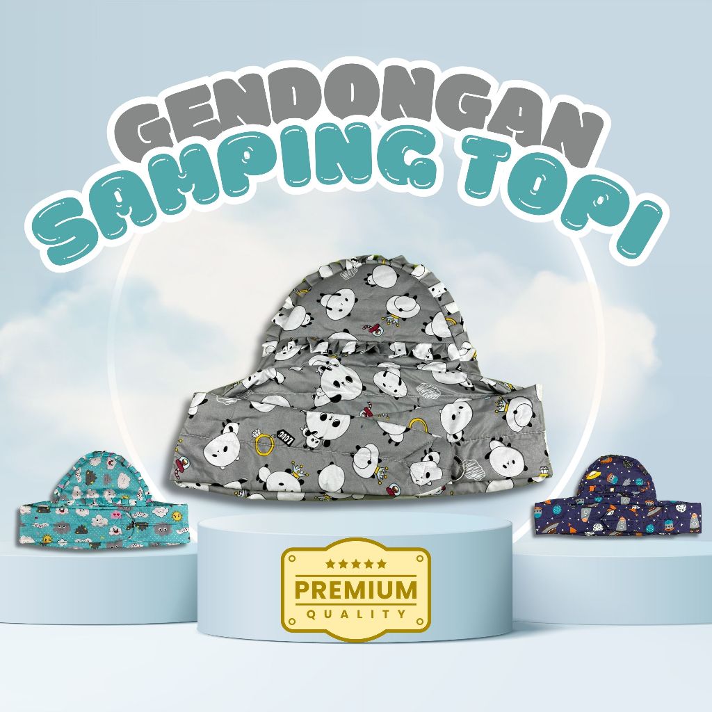 Gendongan Bayi Samping Topi  Gendongan Ringsling  Gendongan Instan