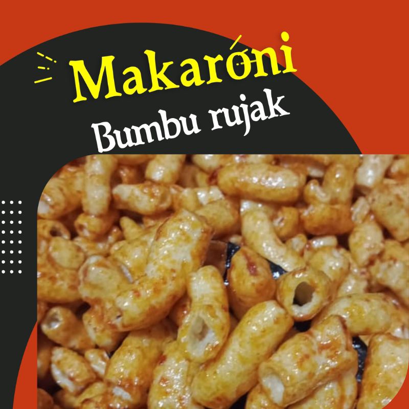 

Makaroni Bumbu Rujak Asam/manis/pedas