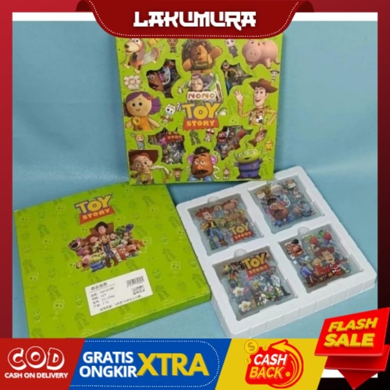 

STIKER NONO KARAKTER TOYS WATERPROOF ISI 100 PCS