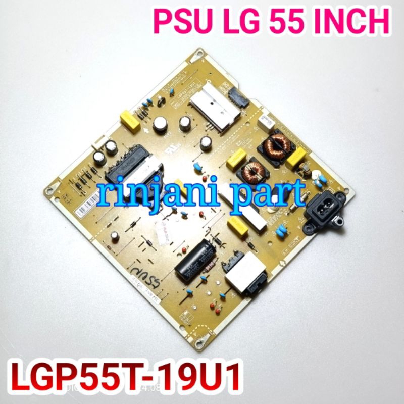 REGULATOR POWER SUPLAY TV LED LG 55 INCH LGP55T-19U1